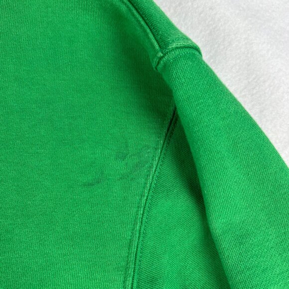 Mayfair Green Heavyweight Empathy Always Zip Front Hoodie Size M/L - Picture 8 of 9